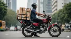 Moto Utilitária: Motocicleta projetada para tarefas práticas e funcionais