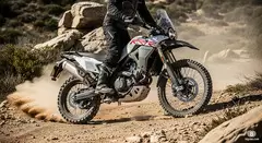 Moto Off-Road: Motocicleta de alto desempenho, projetada exclusivamente para terrenos irregulares - 1