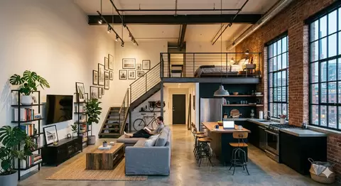 Loft: Apartamentos caracterizados por serem espaços amplos e totalmente integrados - Imagem 1