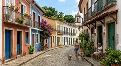 Casa de Vila: Imóveis integrados a um conjunto de residências que compartilham um espaço comum - 1