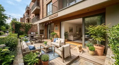 Apartamento Garden: Imóvel localizado no térreo ou nos primeiros pavimentos de um edifício - Imagem 1