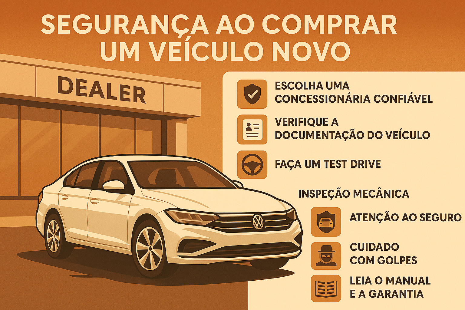 Segurança ao Comprar um Veículo Novo: O Que Você Precisa Saber