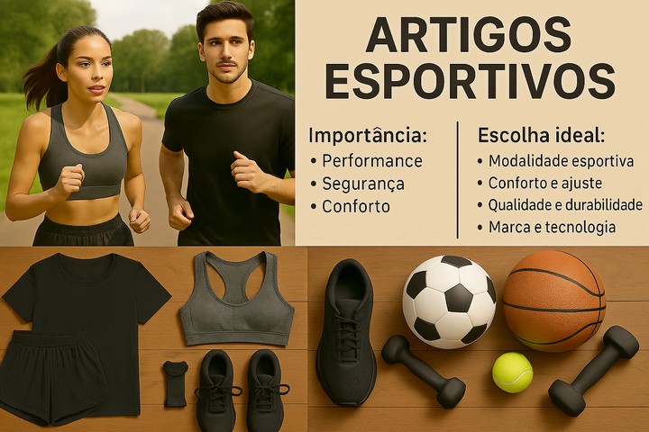 Artigos Esportivos: Importância, Tipos e Escolha Ideal