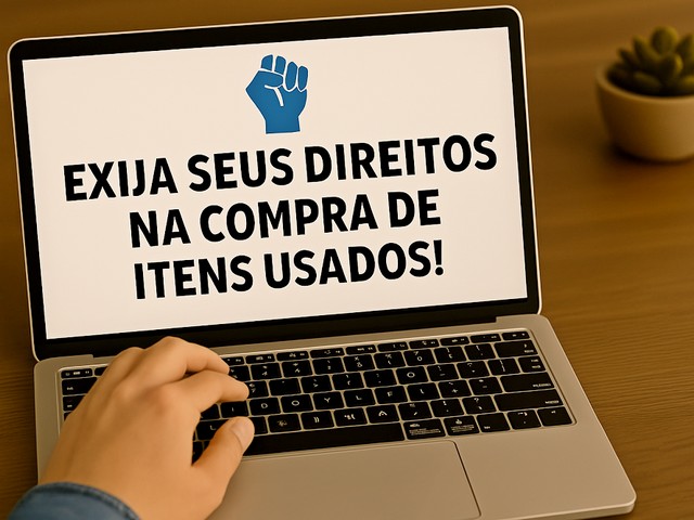 Exija seus Direitos na Compra de Itens Usados: Exija o Que é Seu!