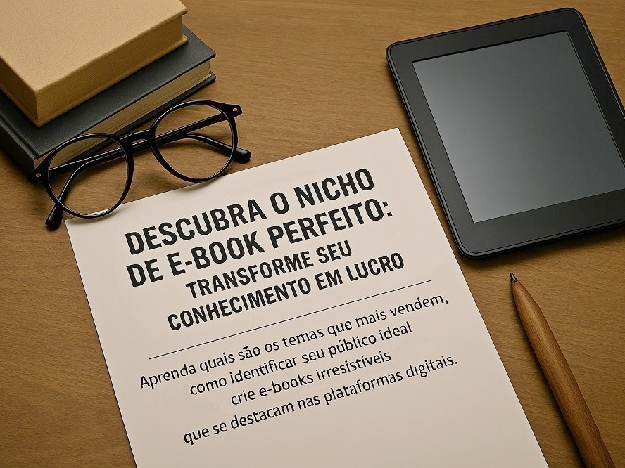 Descubra o Nicho de E-book Perfeito: Transforme Seu Conhecimento em Lucro